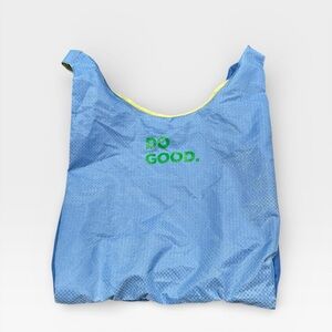 Cotopaxi Packable Tote Bag Reusable Foldable “Do Good” Blue